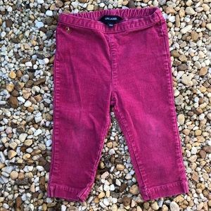 Ralph Lauren Toddler Girls Corduroy Leggings.